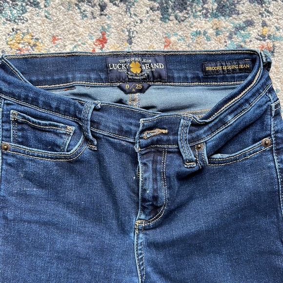 Lucky brand jeans size 0/25 - Picture 2 of 4